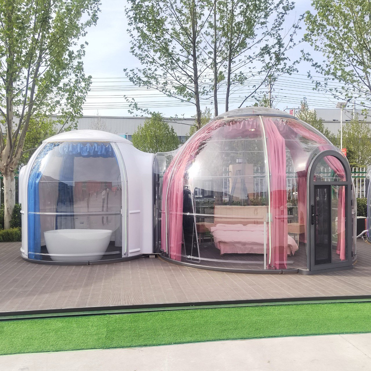 Купольный дом Арт комбо 1